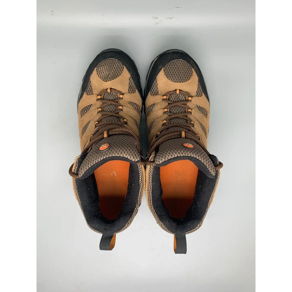 Merrell Moab 2 Mid Waterproof Earth Hiking Boots J88623W Men's Sz 10.5